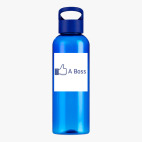 Прозрачная спортивная бутылка