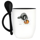 Кружка с ложкой