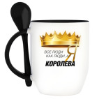 Кружка с ложкой
