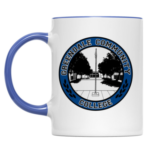 Кружка с принтом Greendale Community College