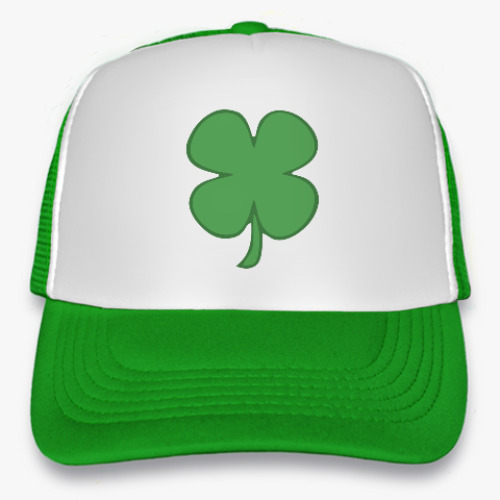 Кепка-тракер с принтом CLOVER