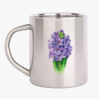 Цветок гиацинт акварель