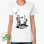 Женская футболка органик