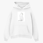 Толстовка худи оверсайз