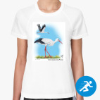 Женская спортивная футболка