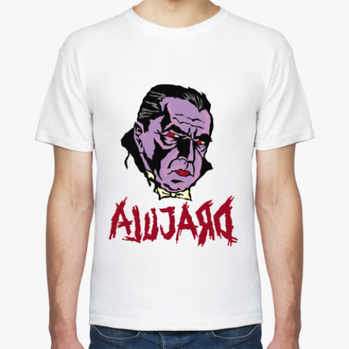 Футболка с принтом Дракула (вампир)