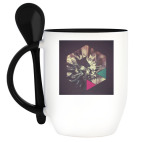 Кружка с ложкой