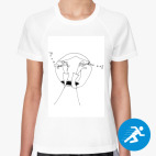 Женская спортивная футболка