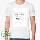 Мужская футболка органик