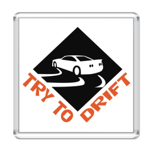 Магнит с принтом Drift