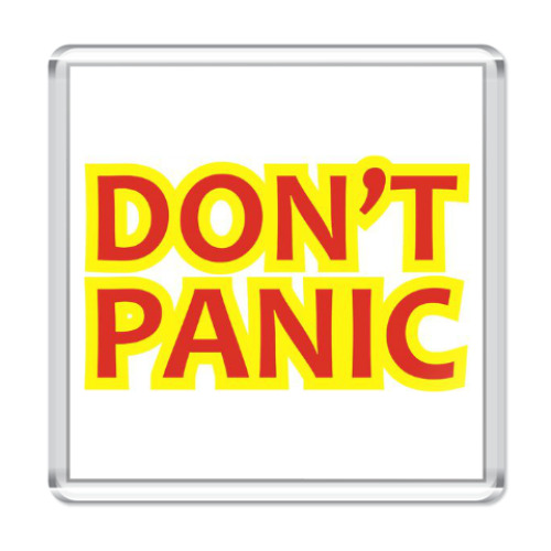 Магнит с принтом Мастхэв автостопщика