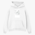 Толстовка худи оверсайз