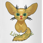 Милая лиса рисунок