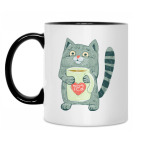 Кружка двухцветная