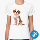 Женская спортивная футболка