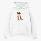 Толстовка худи оверсайз