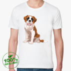 Мужская футболка органик