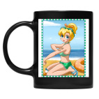 Кружка цветная UV-DTF