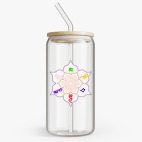 Банка с бамбуковой крышкой