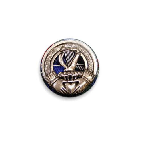 Значок 25мм с принтом  'Harp Badge'