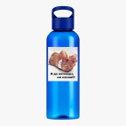 Прозрачная спортивная бутылка