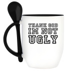 Кружка с ложкой