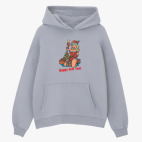 Толстовка худи оверсайз