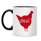 Кружка двухцветная