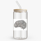 Банка с бамбуковой крышкой