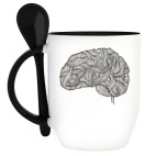 Кружка с ложкой