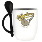 Кружка с ложкой