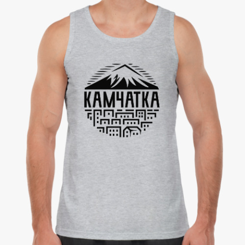 Майка с принтом Камчатка