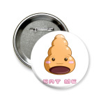 Значок 58 мм  Рогалик