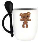 Кружка с ложкой