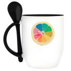 Кружка с ложкой