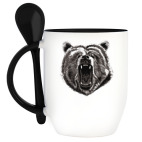 Кружка с ложкой