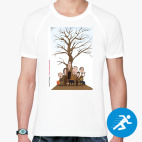 Мужская спортивная футболка