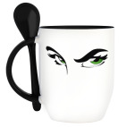 Кружка с ложкой