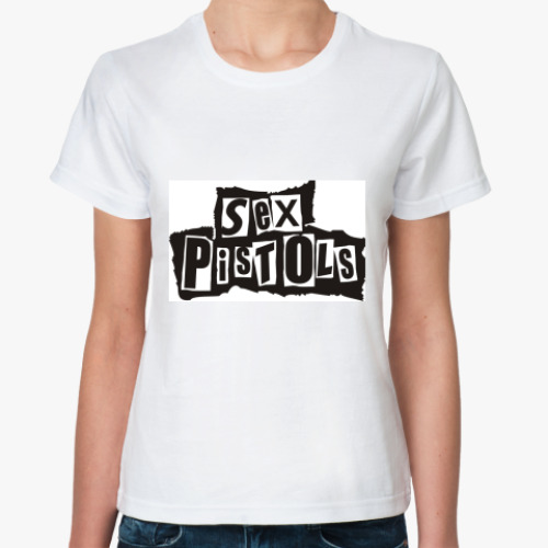 Классическая футболка с принтом Sex Pistols