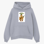 Толстовка худи оверсайз