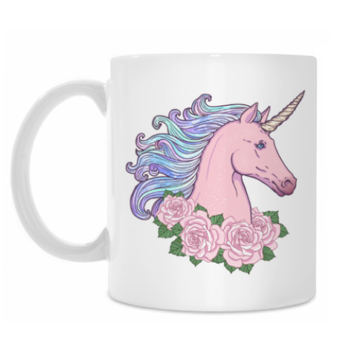 Кружка с принтом Единорог / Unicorn