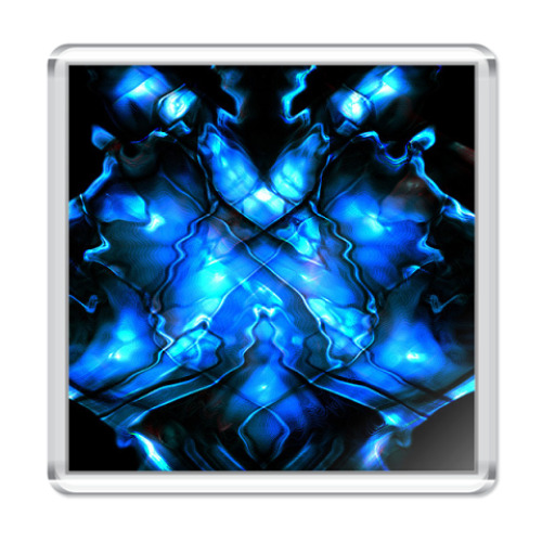 Магнит с принтом Абстракция