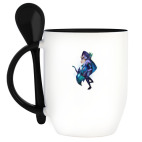 Кружка с ложкой