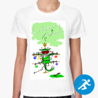 Женская спортивная футболка