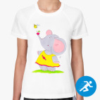 Женская спортивная футболка