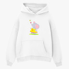 Толстовка худи оверсайз