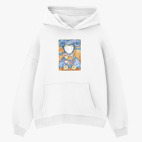 Толстовка худи оверсайз