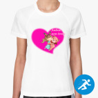 Женская спортивная футболка