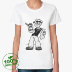 Женская футболка органик