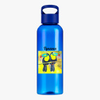 Прозрачная спортивная бутылка